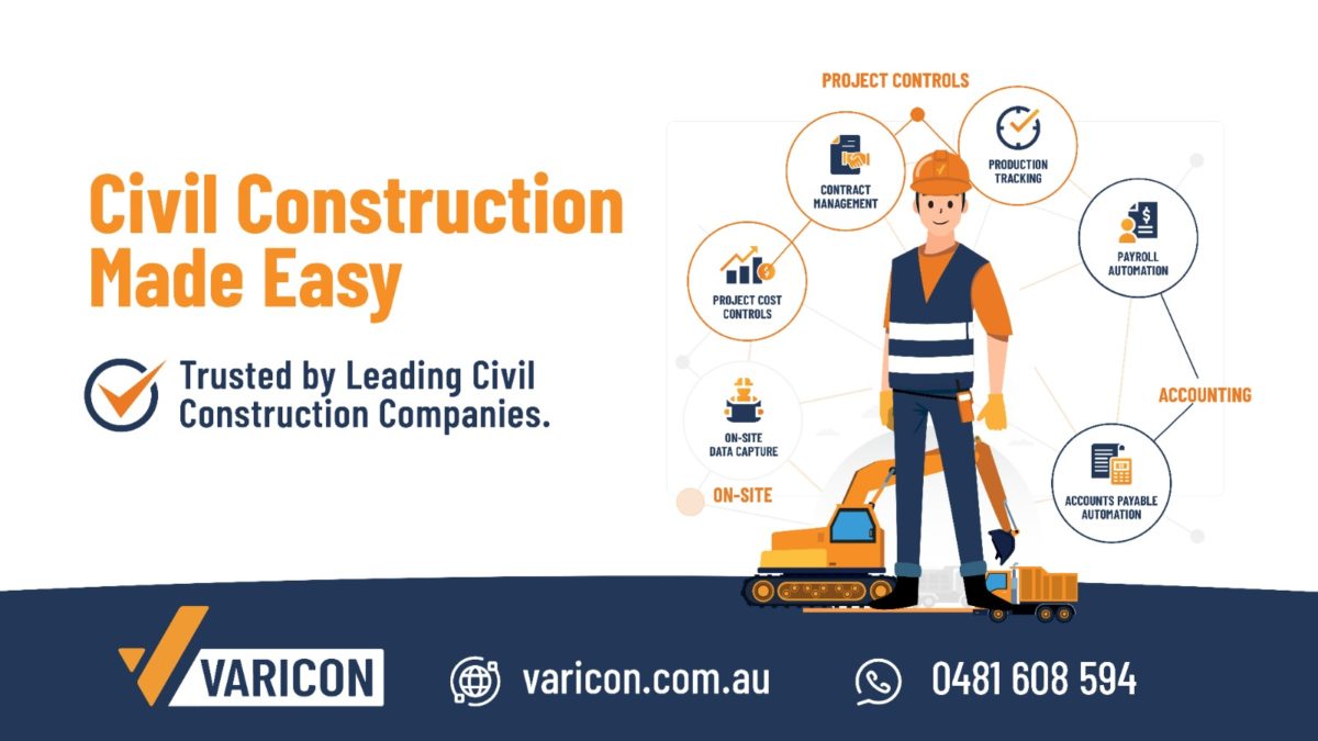 Varicon Civil Construction Cost Management Software