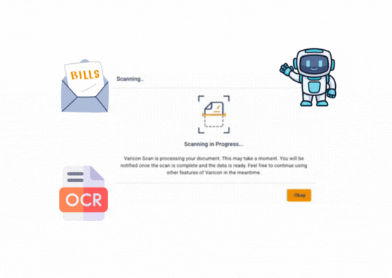 AI powered invoice reader