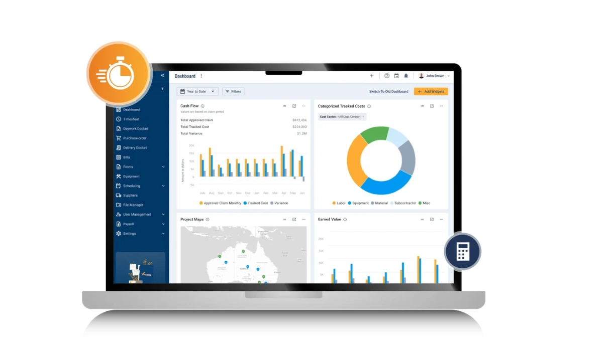 <span>Real-time Construction Cost Management</span>