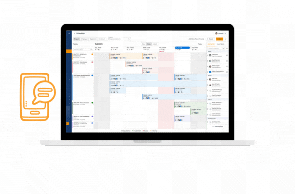 Scheduling Notification - Construction Scheduling